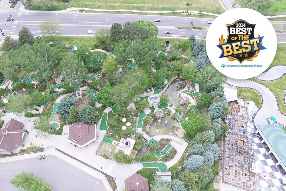 Aerial of park - best of the best